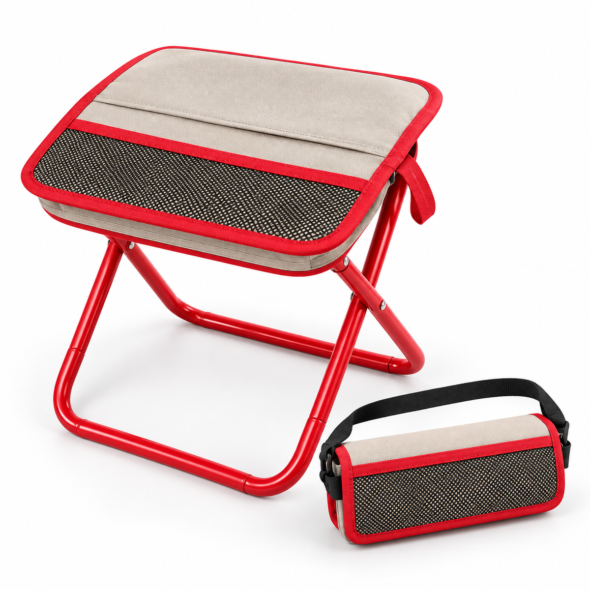 Ultralight Folding Stool Lightweight Camp Seat Portable