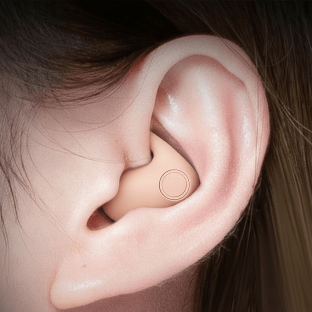 Trådløse øretelefoner med Bluetooth og støjreduktion, in-ear høretelefoner