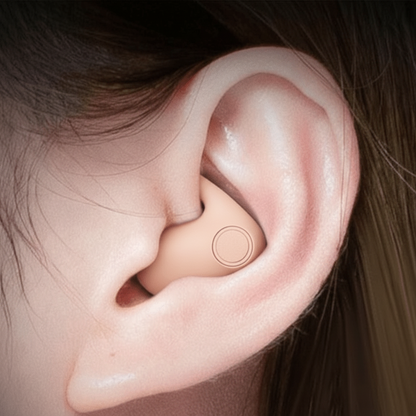 Trådløse øretelefoner med Bluetooth og støjreduktion, in-ear høretelefoner