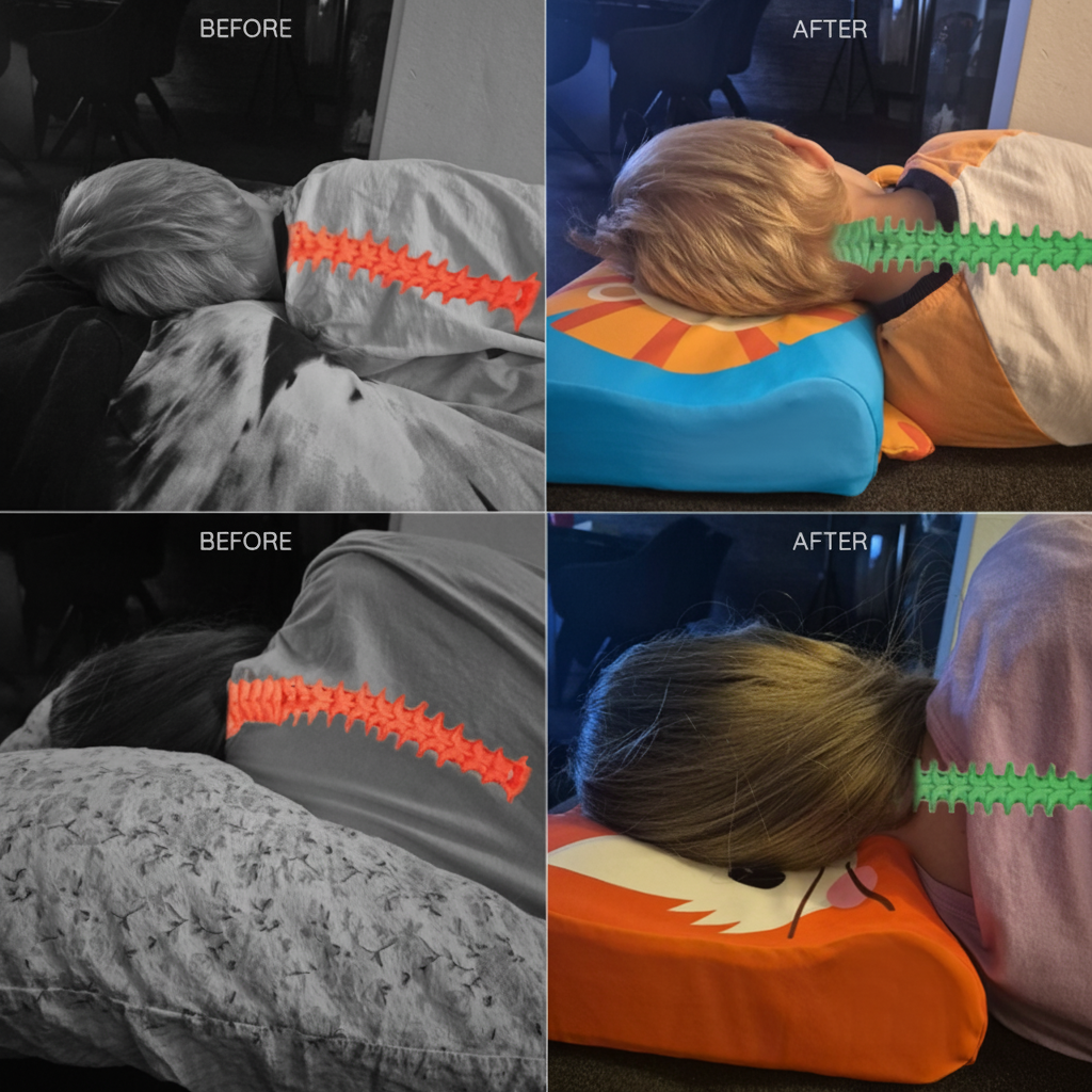 Cuscino Sensoriale per Bambini Piccoli Comfort Testurizzato per il Sonno Rilassante