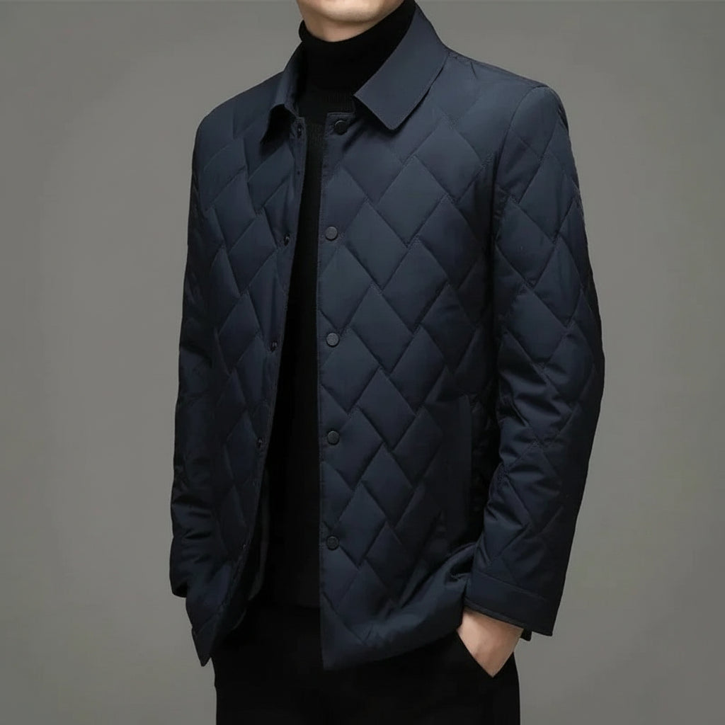 Casaco de Inverno Masculino Impermeável Softshell para Uso Casual e Profissional