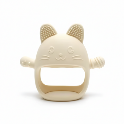 Baby Teething Mitten Silicone Chew Glove Soothing Sore Gums