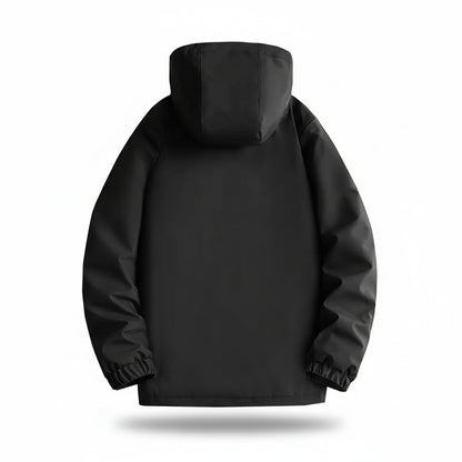Chaqueta de invierno para hombre ajustada impermeable acolchada con plumón