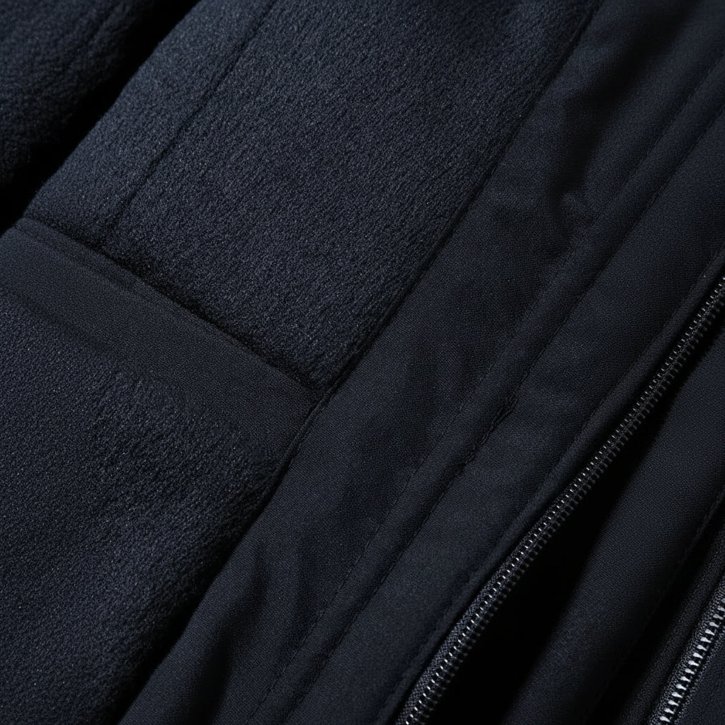 Chaqueta de invierno para hombre ajustada impermeable acolchada con plumón
