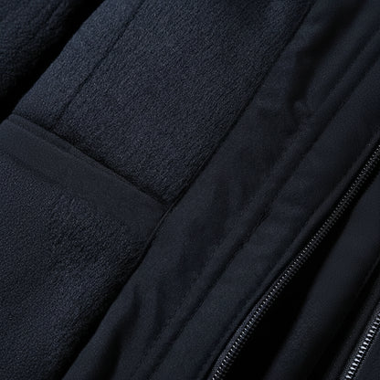 Chaqueta de invierno para hombre ajustada impermeable acolchada con plumón