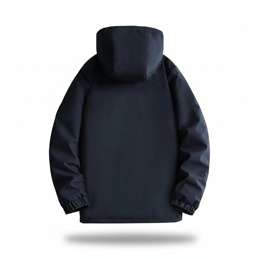 Chaqueta de invierno para hombre ajustada impermeable acolchada con plumón
