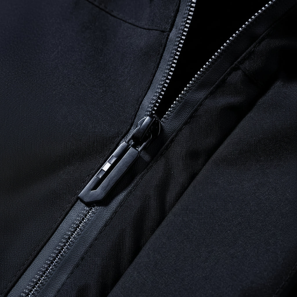 Chaqueta de invierno para hombre ajustada impermeable acolchada con plumón