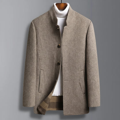 Winter Jacket Men Waterproof Quilted Down Slim Fit Outerwear