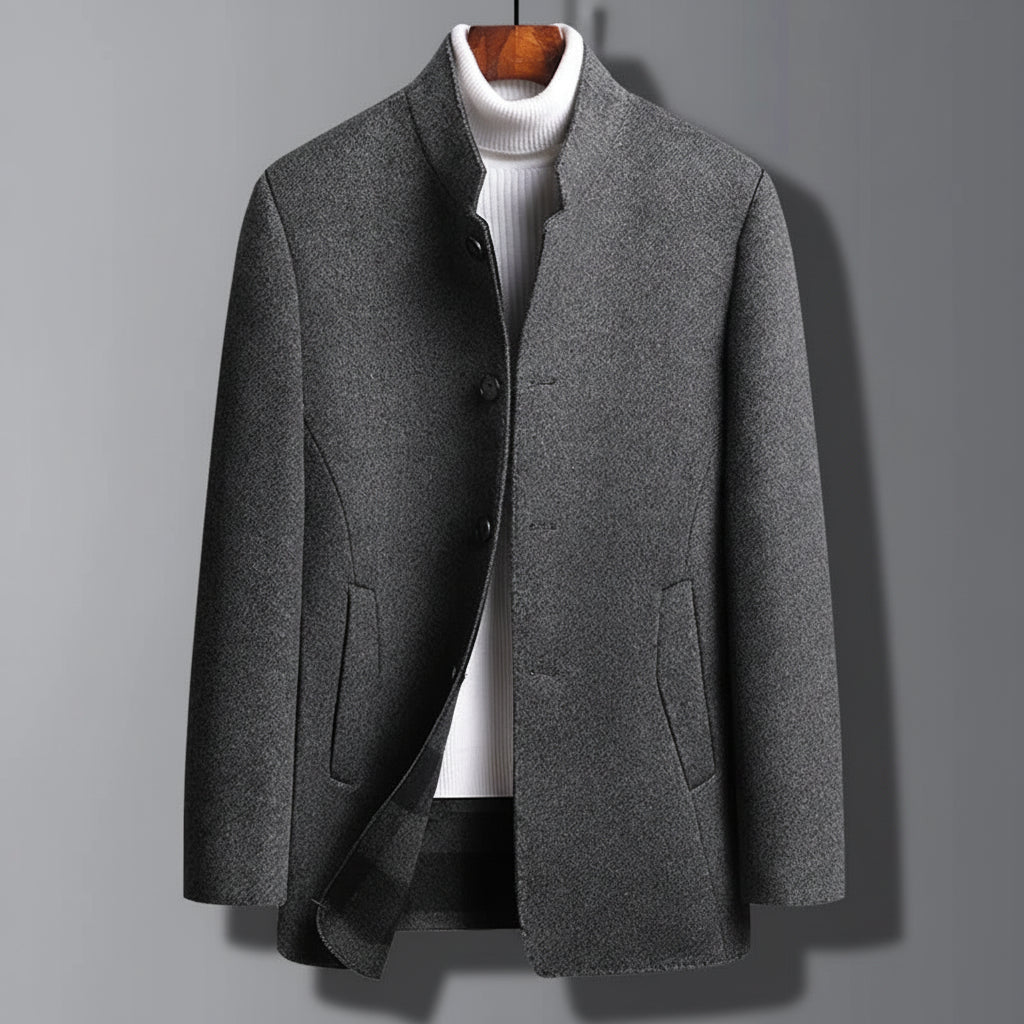 Winter Jacket Men Waterproof Quilted Down Slim Fit Outerwear