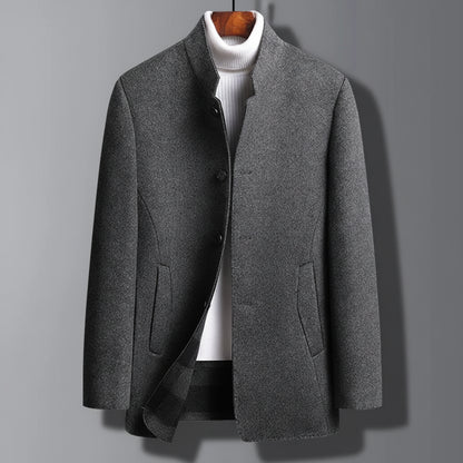 Winter Jacket Men Waterproof Quilted Down Slim Fit Outerwear