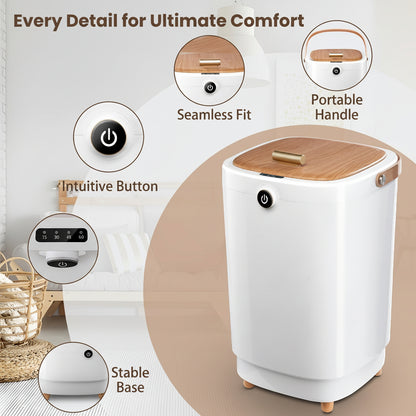 Electric Towel Warmer Cabinet Compact Stainless Steel Heated Dryer