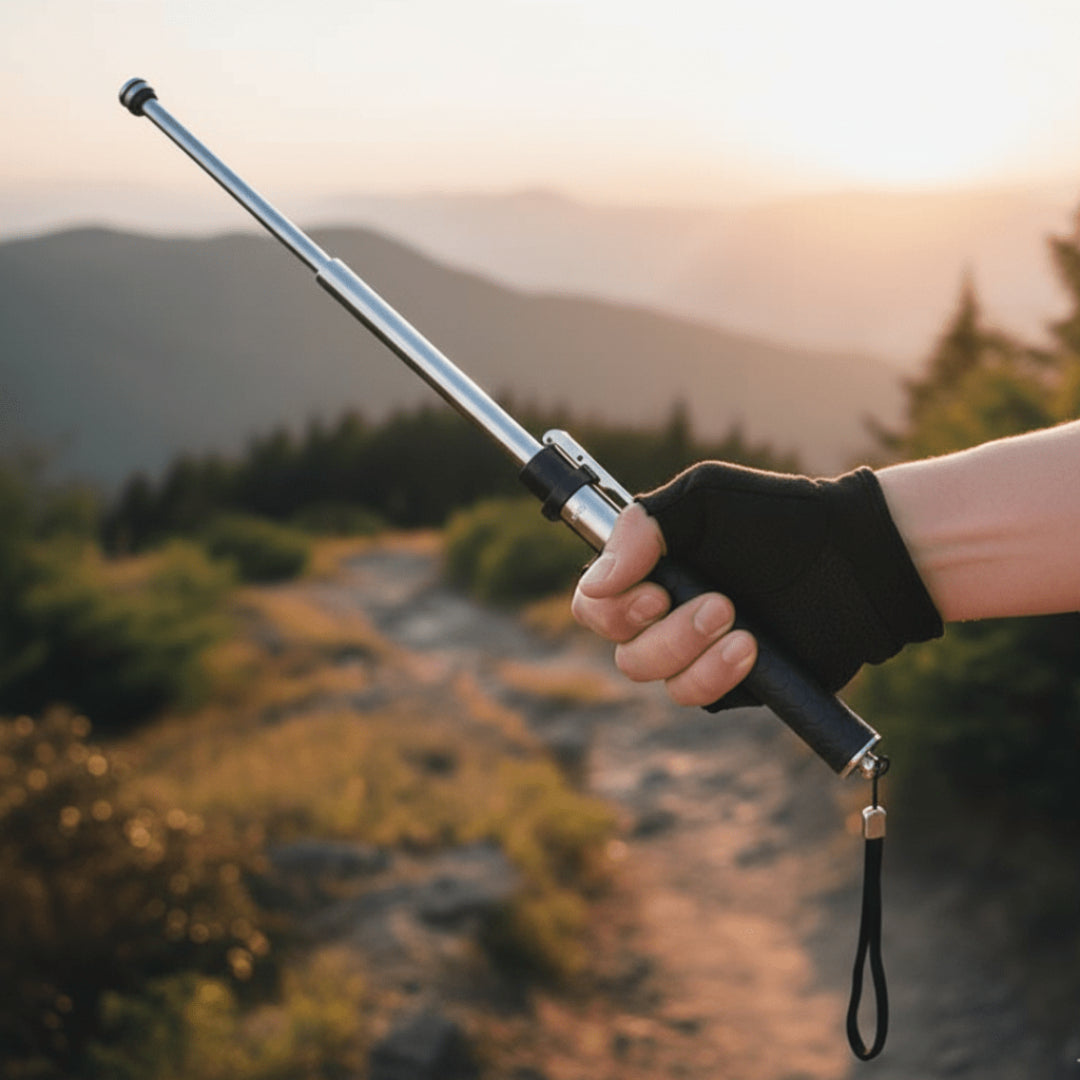 Faltbarer Gehstock für Outdoor-Reisen