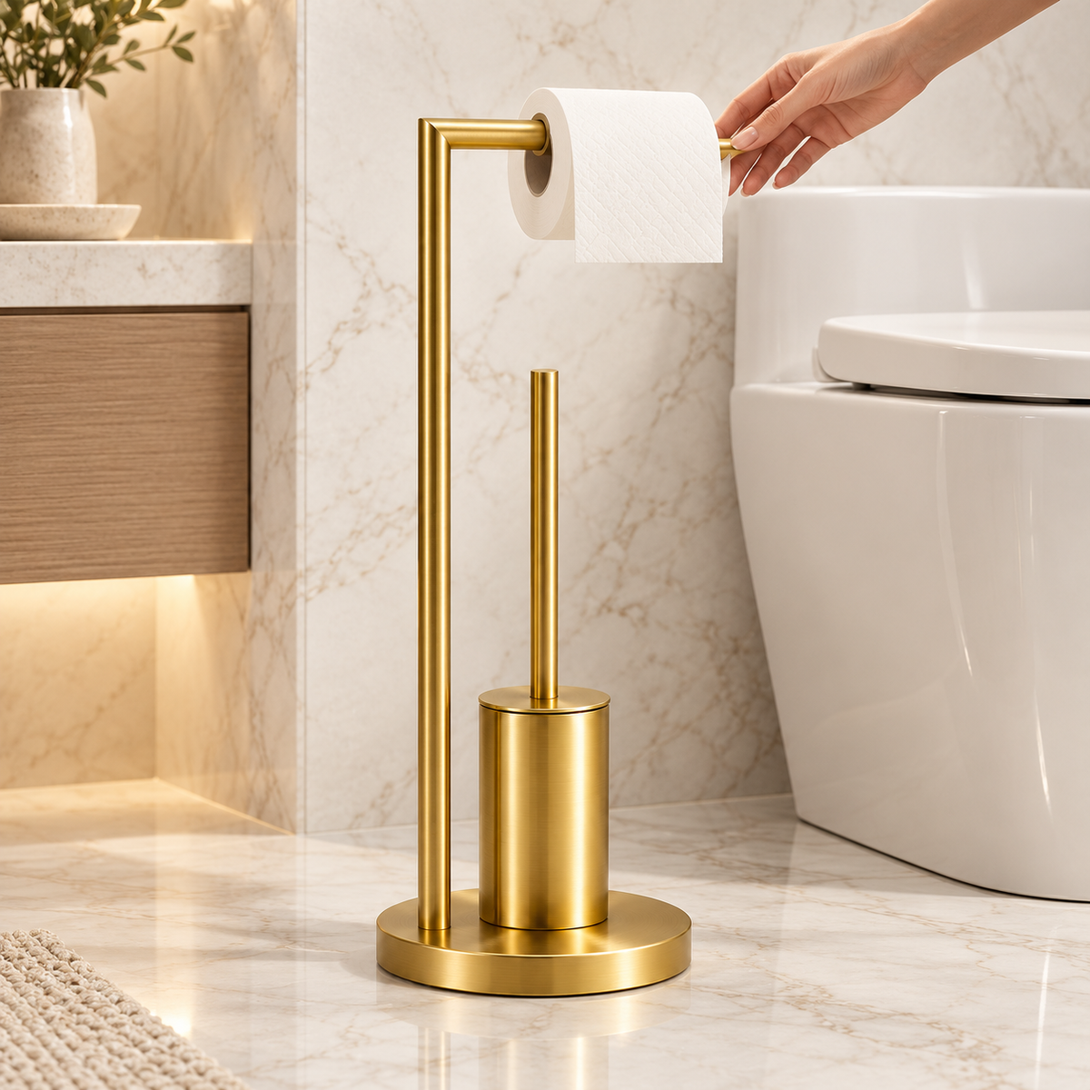 Portarotolo da bagno moderno da parete