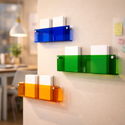 Wandregal Acryl Schwebende Magazinaufbewahrung Organizer
