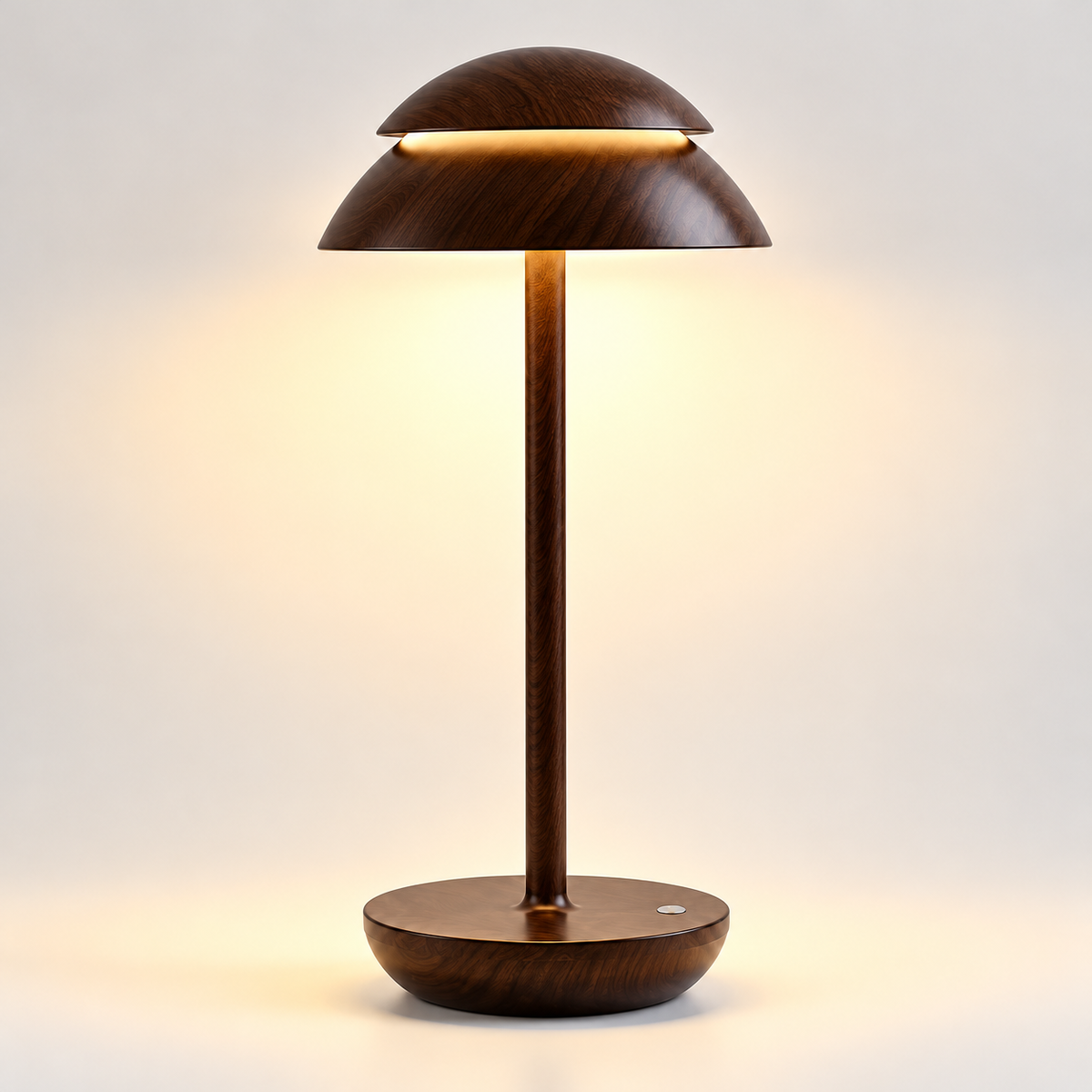 Varm genopladelig bordlampe med moderne design