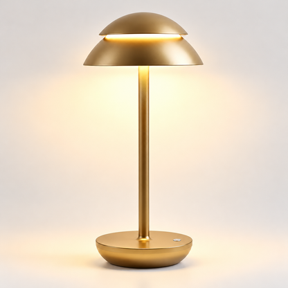 Varm genopladelig bordlampe med moderne design