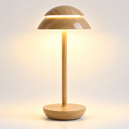 Varm genopladelig bordlampe med moderne design