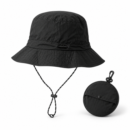 Chapéu de sol resistente à água, de secagem rápida e design dobrável