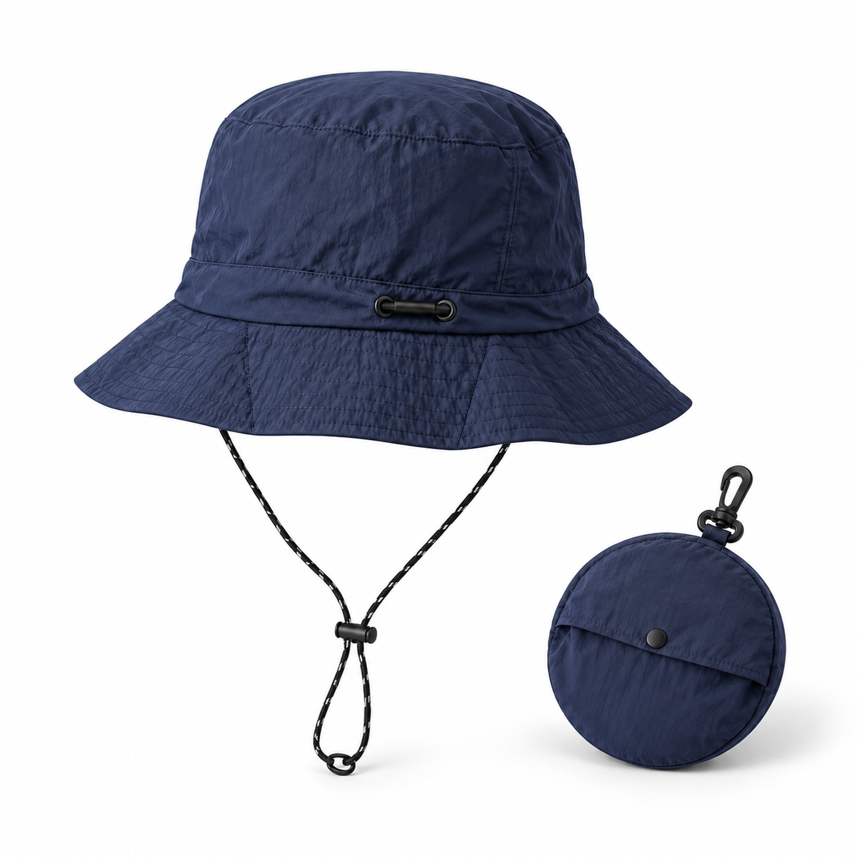 Chapéu de sol resistente à água, de secagem rápida e design dobrável