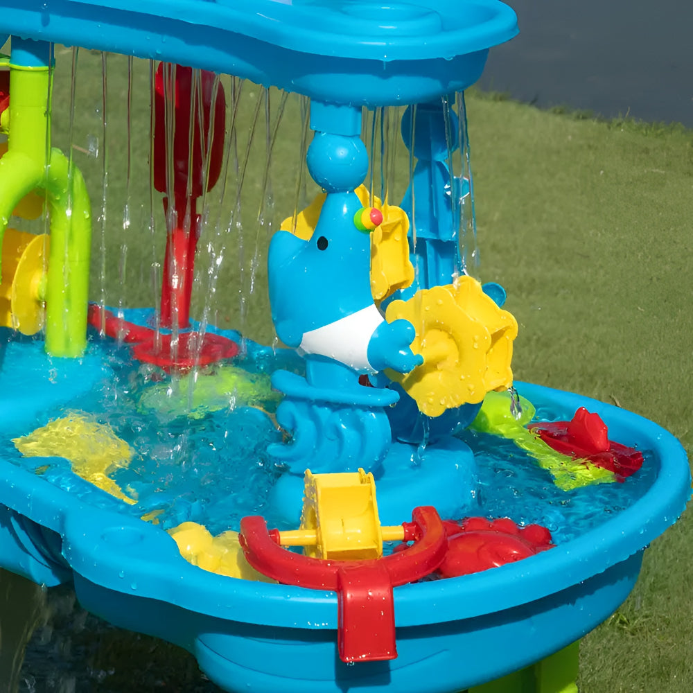 Water Table Kids Interactive Sand Activity Play Center