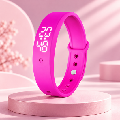 Wasserdichte Sportuhr, Aktivitätstracker, digitale Fitnessuhr
