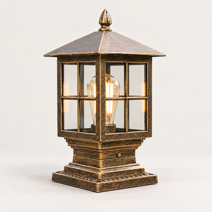 Weatherproof Outdoor Lamp Pillar Lamp Garden Lighting