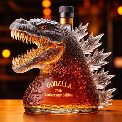 Decanter per Whisky Bottiglia di Vetro Mostro Espositore Decorativo per Bar