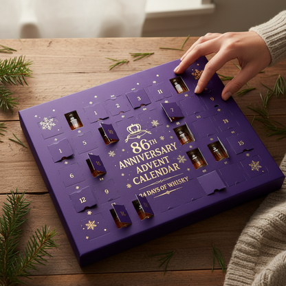 Whiskey Advent Calendar 2025 Decorative Countdown Gift for Adults 2