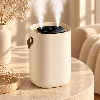 Umidificator pentru bebeluși, silențios, portabil și compact, pentru camera copilului