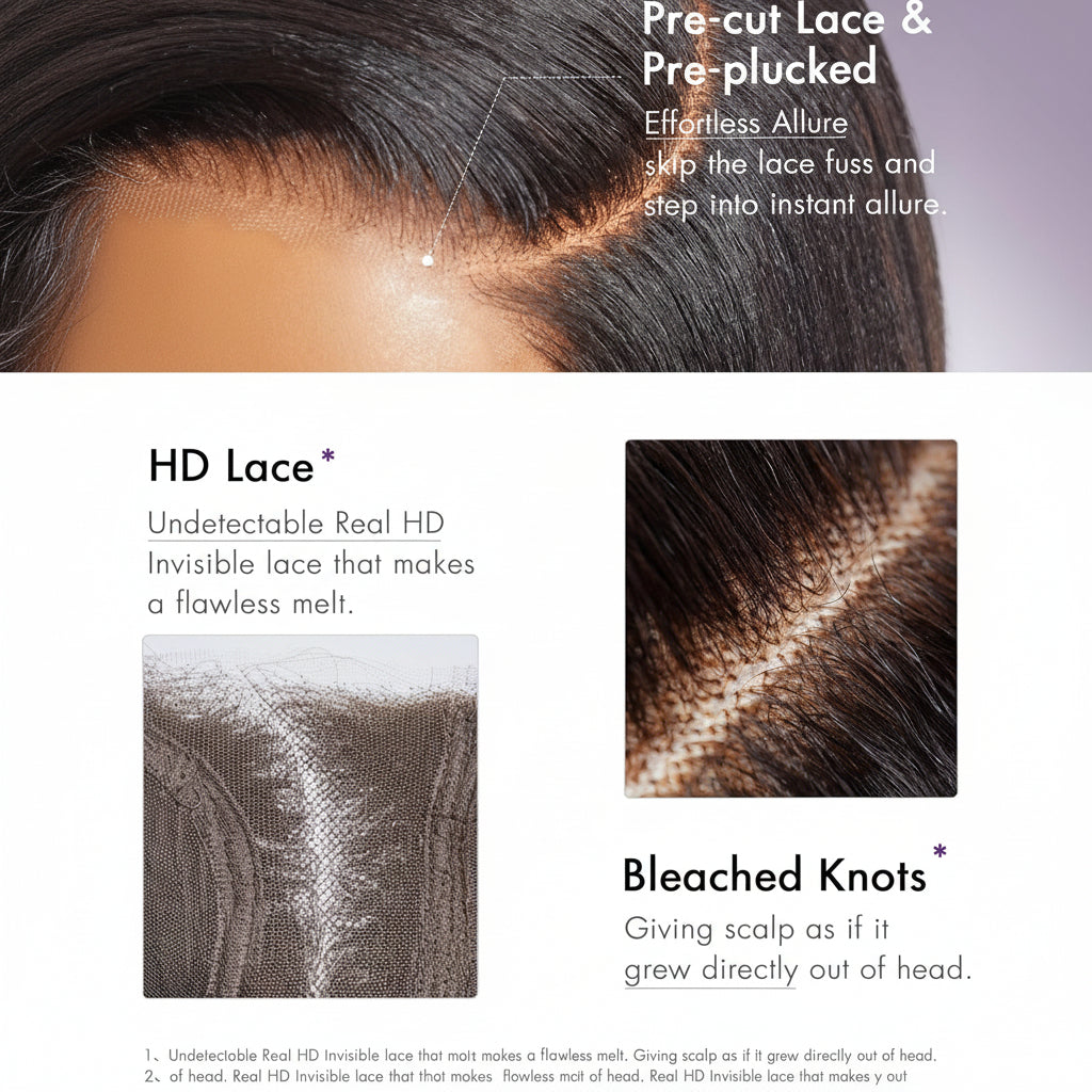 Echthaar Perücke Bob Glatt Lace Front Ohne Kleber