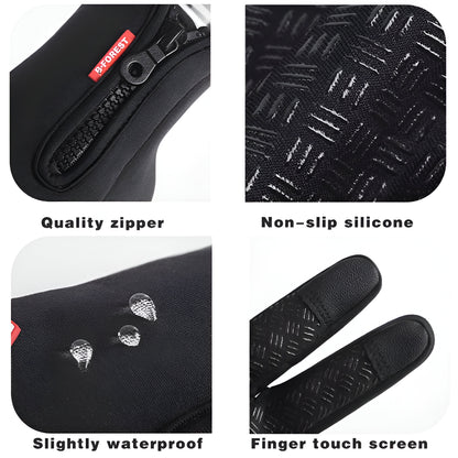 Thermisch beheizte Handschuhe Winter Sport Touchscreen Außenbereich