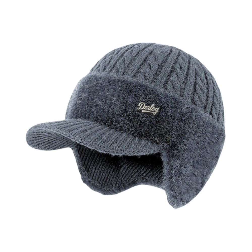 Gorro Invierno Trapper Orejeras Tejido