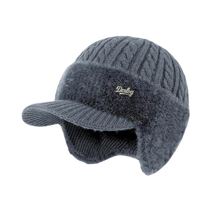 Gorro Invierno Trapper Orejeras Tejido