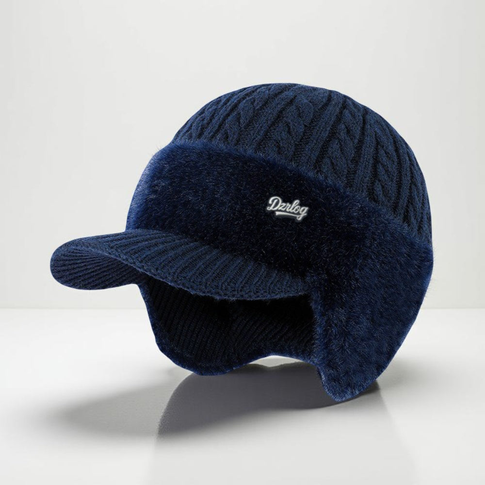 Gorro Invierno Trapper Orejeras Tejido