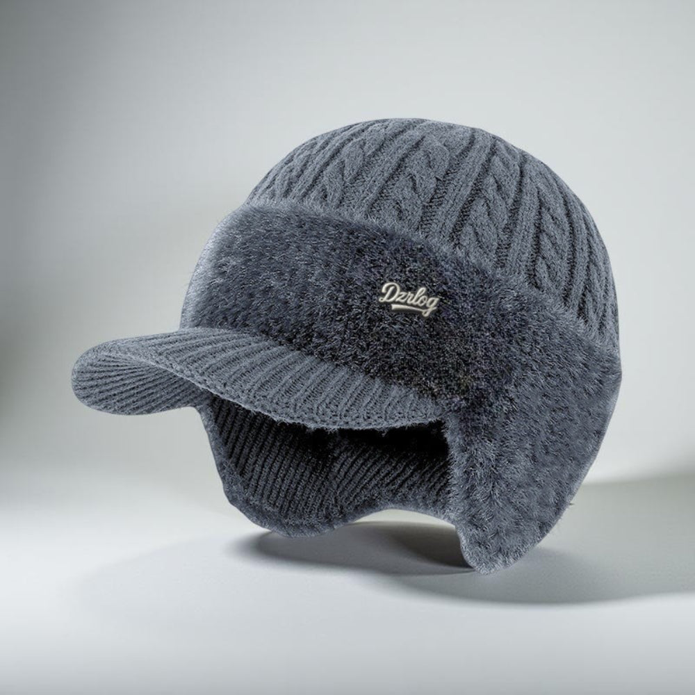 Gorro Invierno Trapper Orejeras Tejido