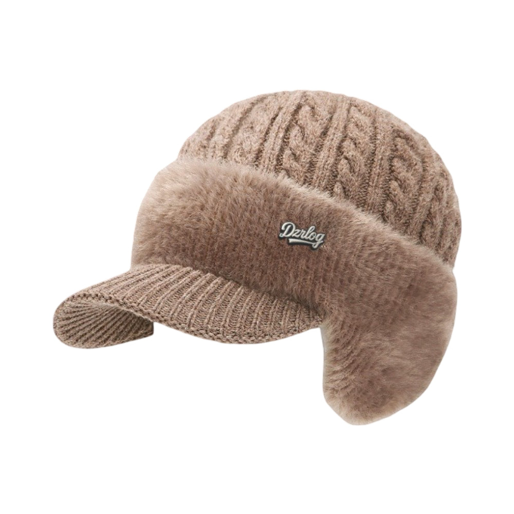 Gorro Invierno Trapper Orejeras Tejido