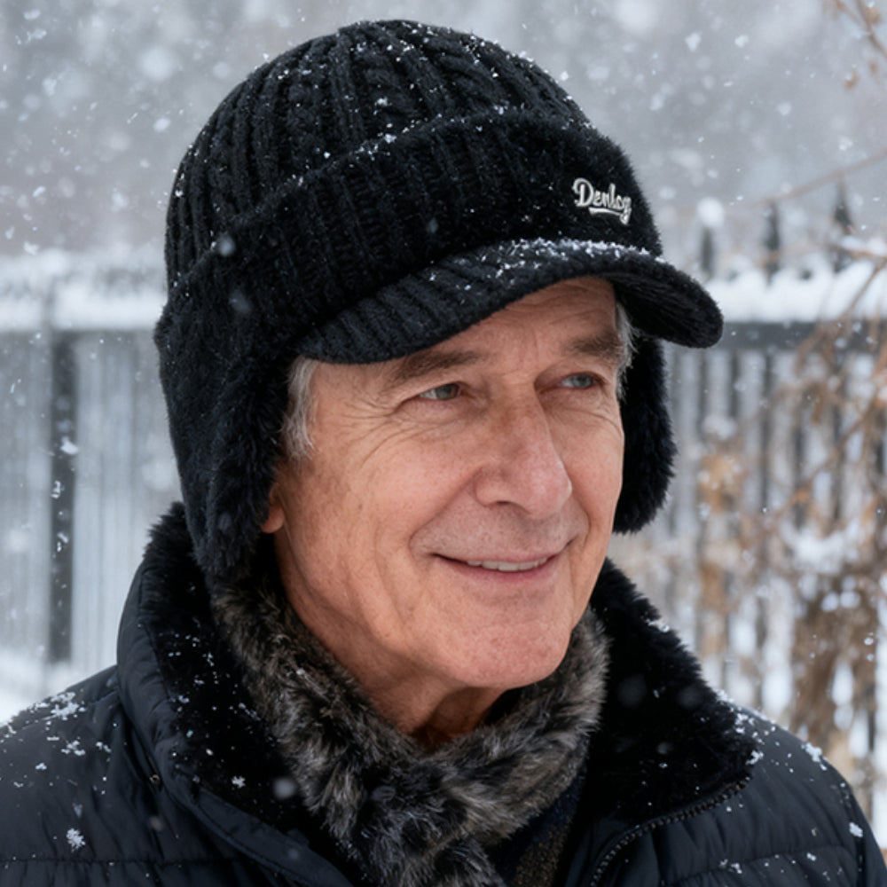 Gorro Invierno Trapper Orejeras Tejido