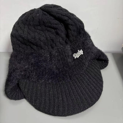 Winter Hat Trapper Ear Flap Knit Cap - Image 12