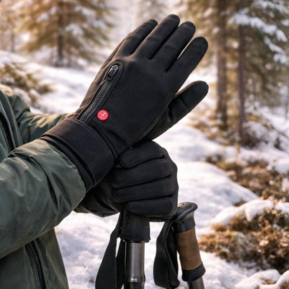 Winterwärme beheizte Handschuhe Touchscreen Außenhandschuhe