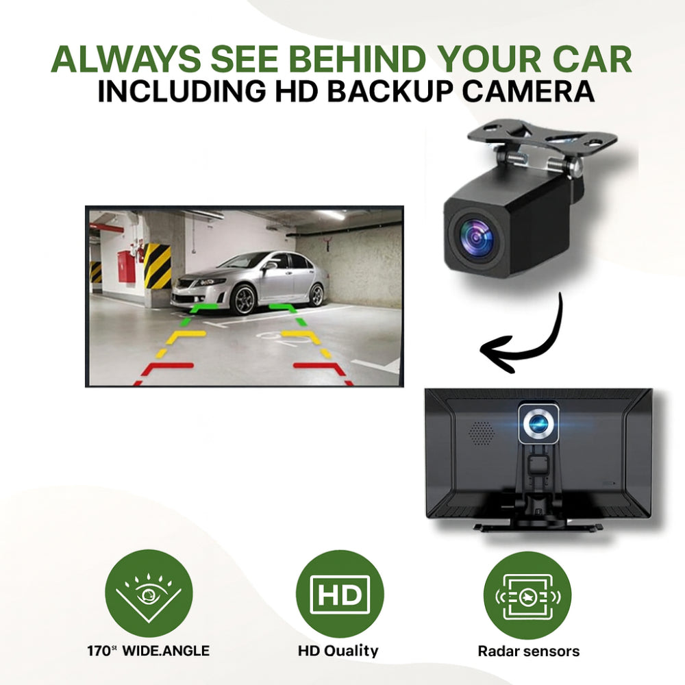 Car Adapter Wireless Touchscreen CarPlay Android Auto Display