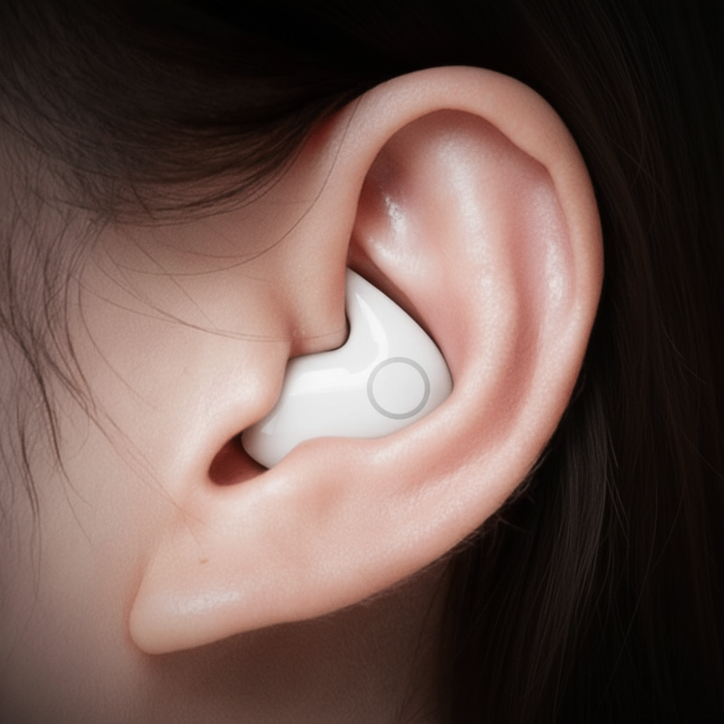 Trådløse øretelefoner med Bluetooth og støjreduktion, in-ear høretelefoner