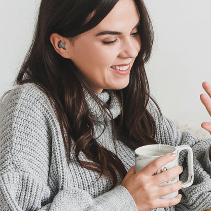 Trådløse øretelefoner med Bluetooth og støjreduktion, in-ear høretelefoner
