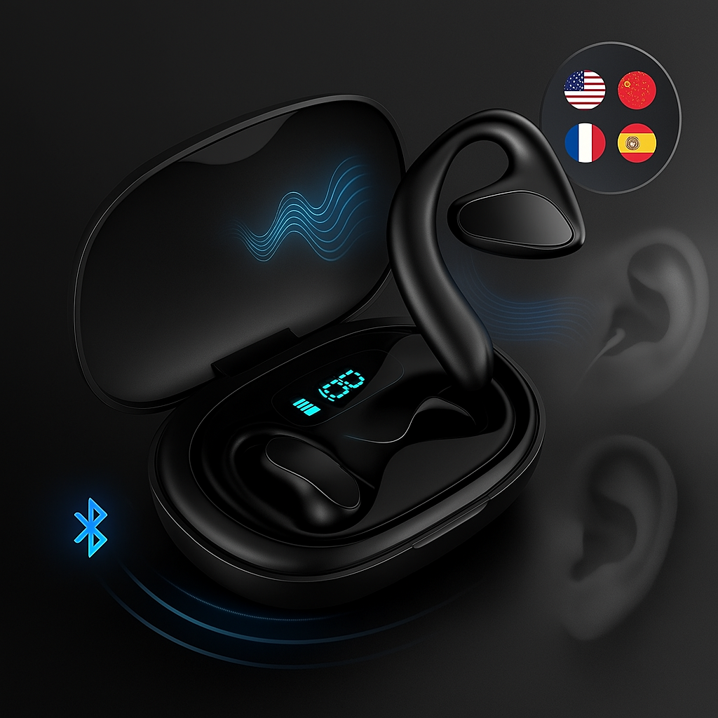 Wireless Earbuds Real-Time Language Translator 144 Languages 3