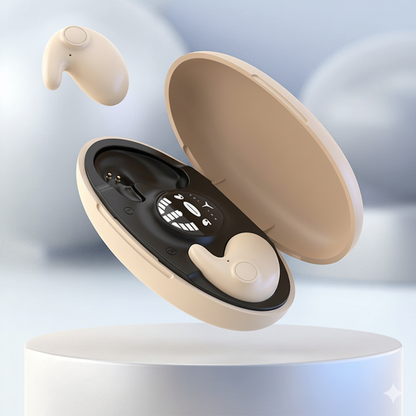 Trådløse øretelefoner med Bluetooth og støjreduktion, in-ear høretelefoner