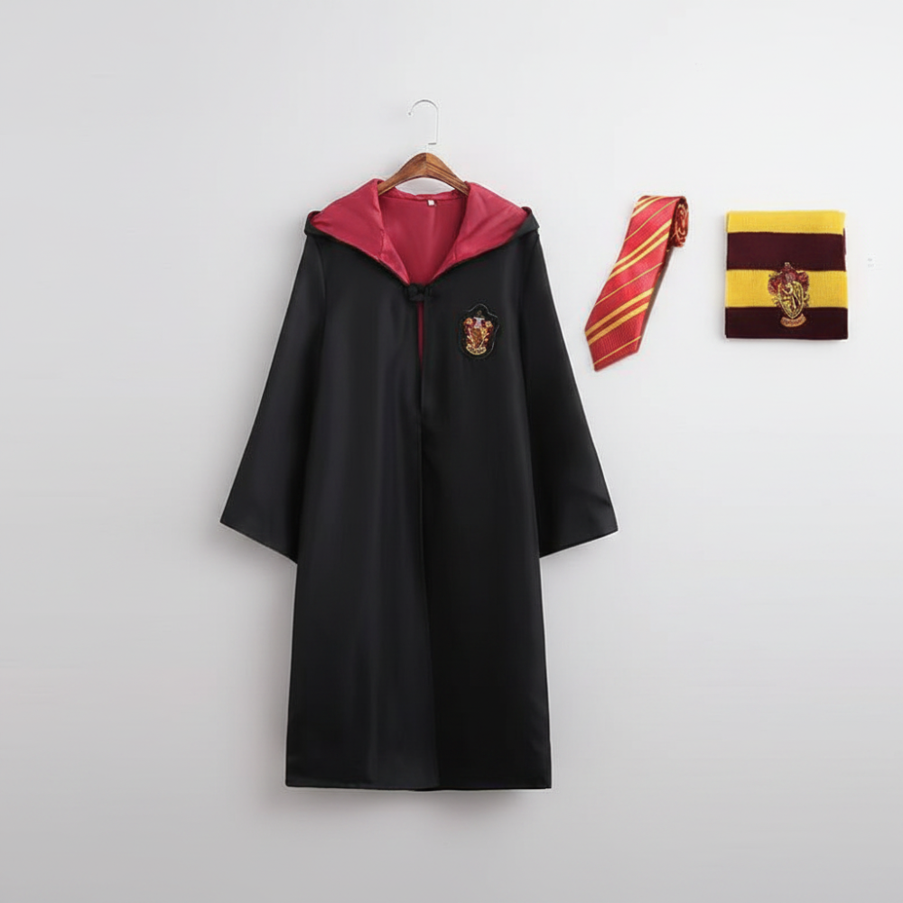 Wizard Costume Kids Adults Cloak Accessories Set