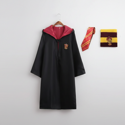 Wizard Costume Kids Adults Cloak Accessories Set