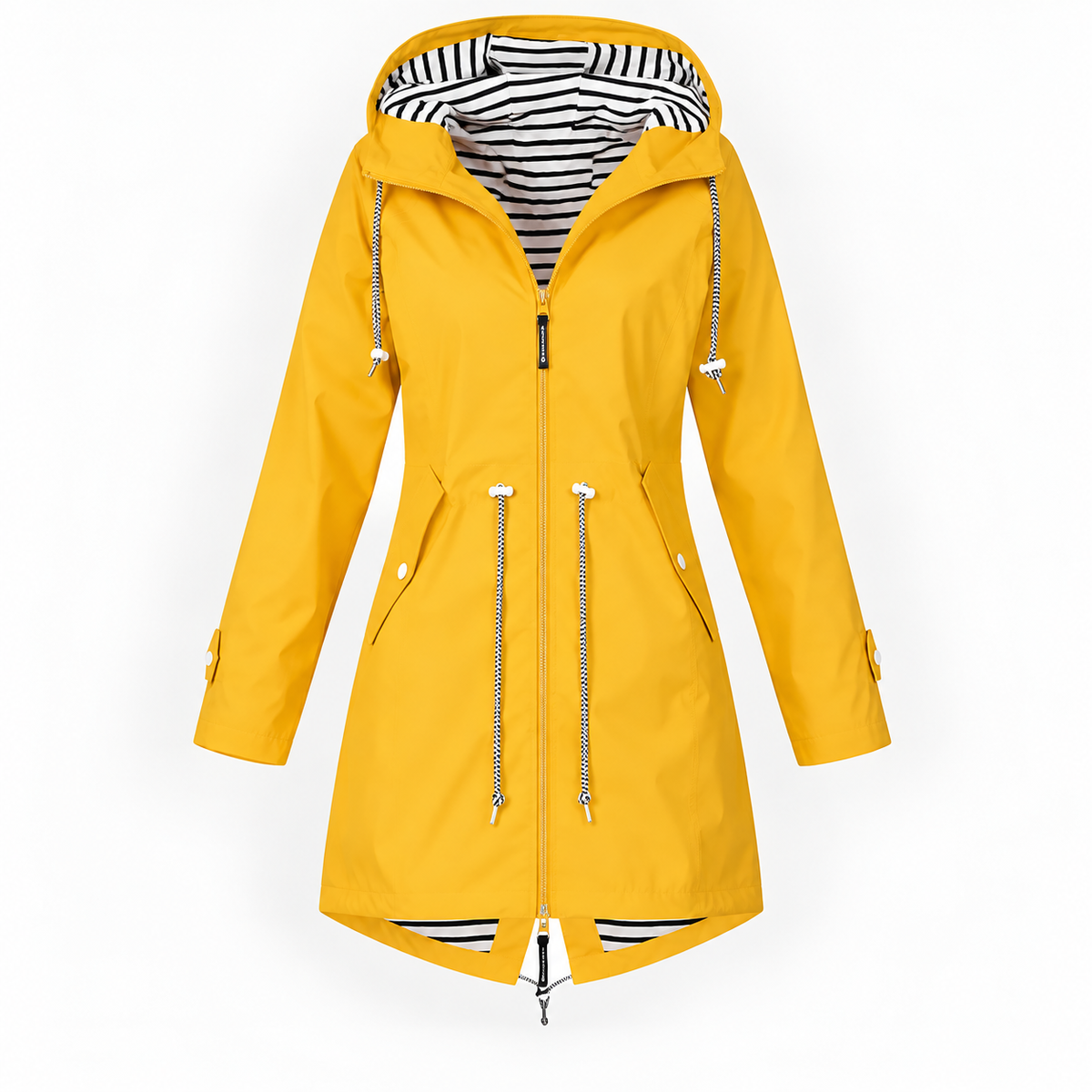 Women's Adjustable Hood Rain Jacket | Rain Protection