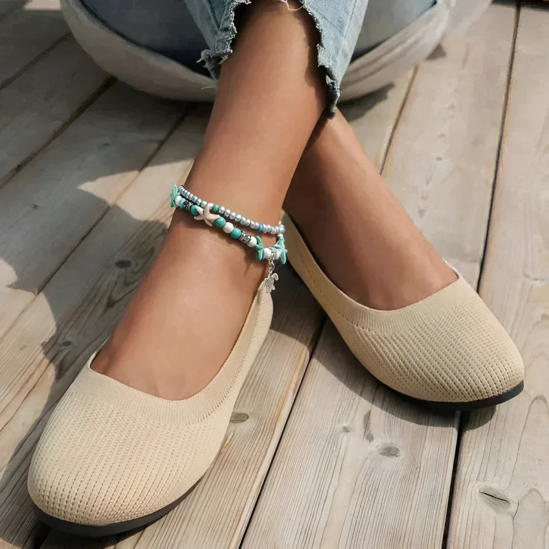 Women's Flats Arch Support Casual Walking Shoes