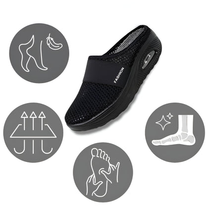 Women’s Shoes Slip Walking Mesh Cushion Sole