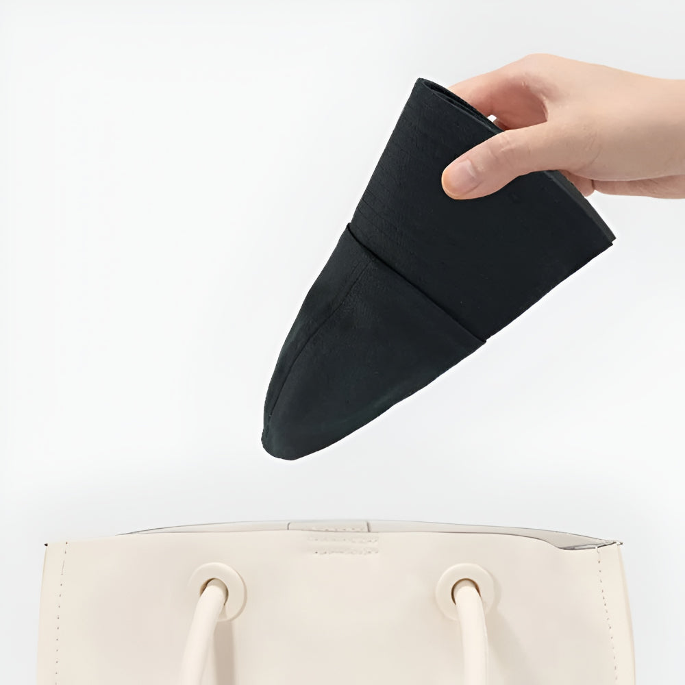 Dame solhat med UV-beskyttelse, bred skygge, foldbar